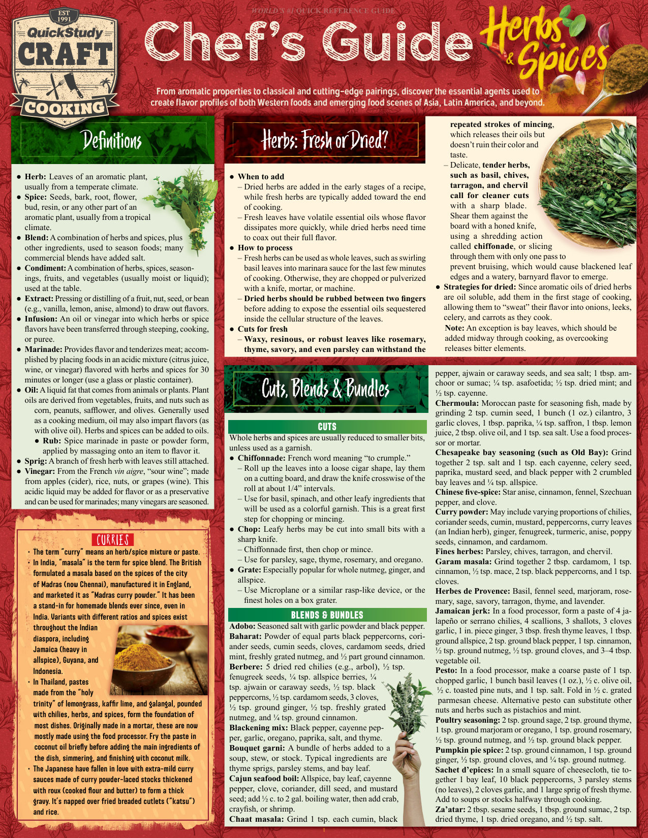 Chef's Guide to Herbs & Spices cover